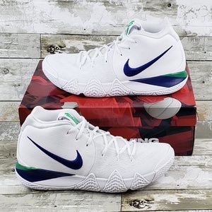 kyrie 4 white royal